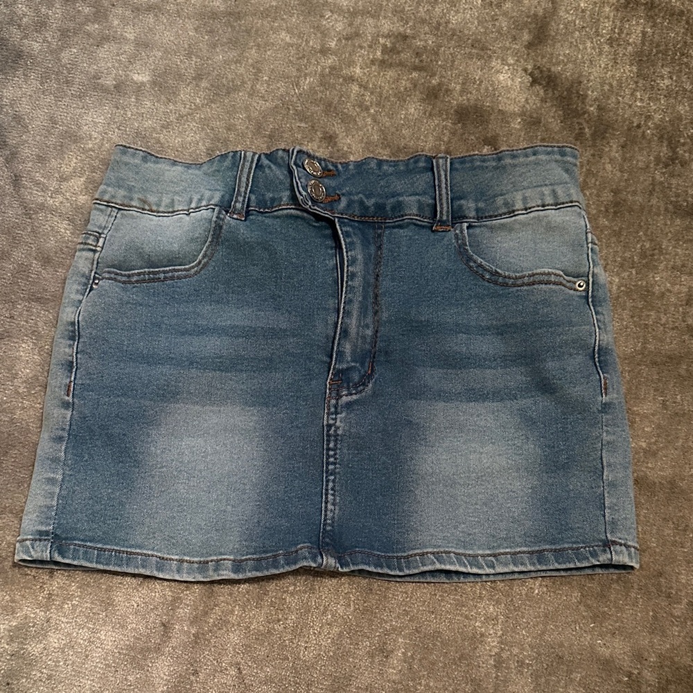 Denim Blue Women's Skirt